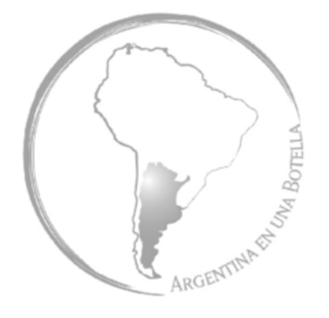 ARGENTINA EN UNA BOTELLA Logo (EUIPO, 03.03.2006)