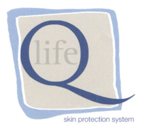 Q life skin protection system Logo (EUIPO, 10.08.2006)