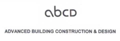 abcd ADVANCED BUILDING CONSTRUCTION & DESIGN Logo (EUIPO, 07.08.2008)