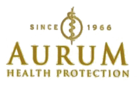 SINCE 1966 AURUM HEALTH PROTECTION Logo (EUIPO, 28.04.2009)