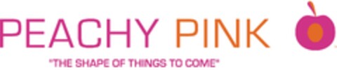 PEACHY PINK "THE SHAPE OF THINGS TO COME" Logo (EUIPO, 01.12.2009)