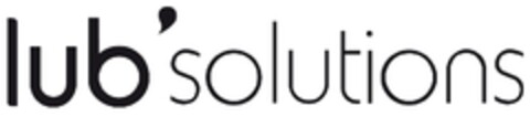 LUB SOLUTIONS Logo (EUIPO, 31.03.2011)