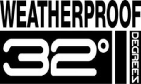 WEATHERPROOF 32 DEGREES Logo (EUIPO, 17.10.2011)