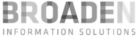BROADEN INFORMATION SOLUTIONS Logo (EUIPO, 25.05.2012)