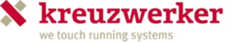 kreuzwerker
we touch running systems Logo (EUIPO, 14.11.2013)