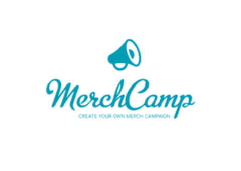 MerchCamp CREATE YOUR OWN MERCH CAMPAIGN Logo (EUIPO, 20.05.2014)