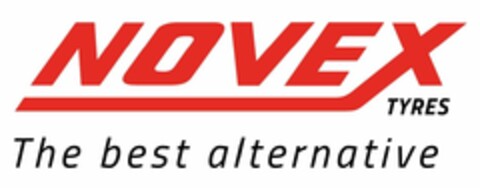 NOVEX TYRES THE BEST ALTERNATIVE Logo (EUIPO, 24.06.2014)