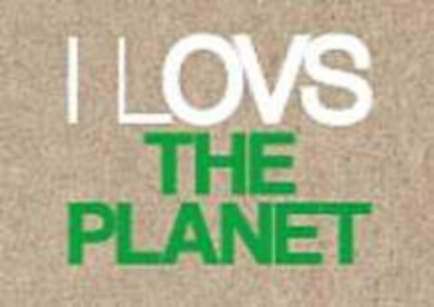 I LOVS THE PLANET Logo (EUIPO, 04.08.2014)