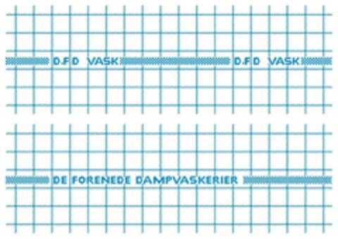 DFD VASK - DE FORENEDE DAMPVASKERIER Logo (EUIPO, 02/17/2015)