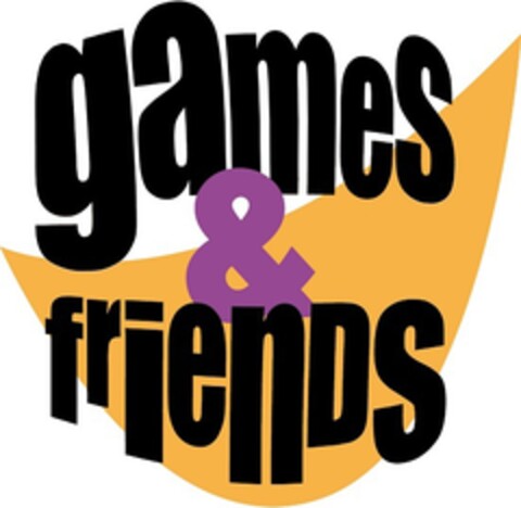 GAMES & FRIENDS Logo (EUIPO, 03/17/2015)