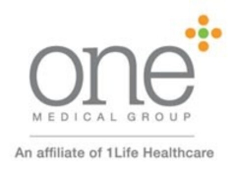 ONE MEDICAL GROUP AN AFFILIATE OF 1LIFE HEALTHCARE Logo (EUIPO, 24.03.2015)