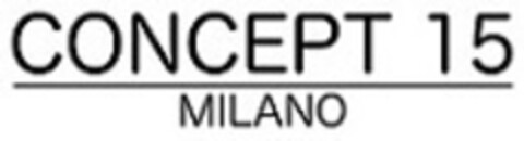 CONCEPT 15 MILANO Logo (EUIPO, 20.01.2016)