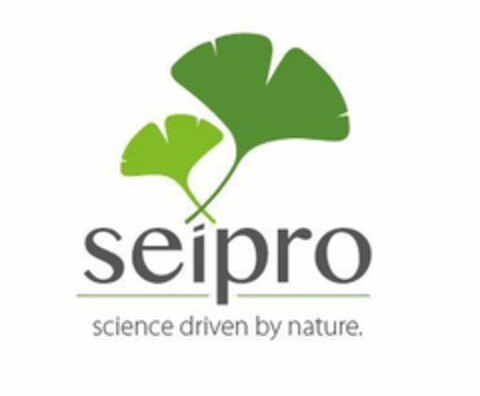 seipro / science driven by nature. Logo (EUIPO, 27.10.2016)