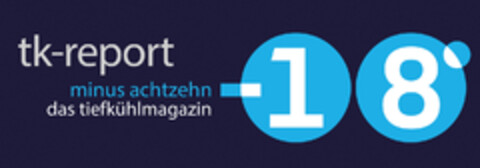 tk-report minus achtzehn das tiefkühlmagazin 18 Logo (EUIPO, 14.10.2016)