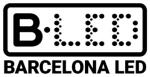 B·LED BARCELONA LED Logo (EUIPO, 03/27/2018)