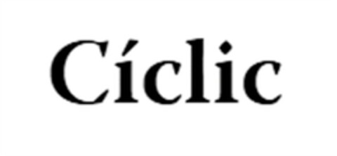 CÍCLIC Logo (EUIPO, 30.08.2018)