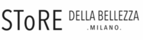 STORE DELLA BELLEZZA MILANO Logo (EUIPO, 02/19/2019)