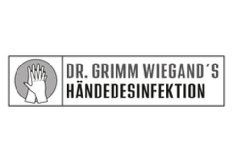 Dr. Grimm Wiegand's Händedesinfektion Logo (EUIPO, 03/31/2020)
