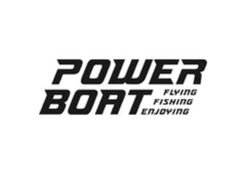 POWERBOAT FLYING FISHING ENJOYING Logo (EUIPO, 12/17/2021)