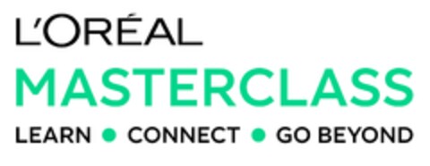 L'OREAL MASTERCLASS LEARN CONNECT GO BEYOND Logo (EUIPO, 08.03.2022)