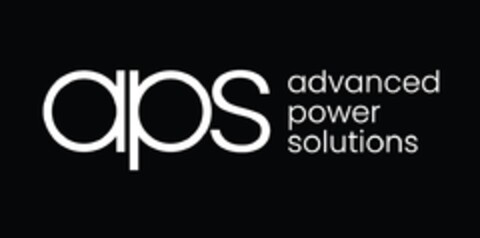 aps advanced power solutions Logo (EUIPO, 12/27/2022)