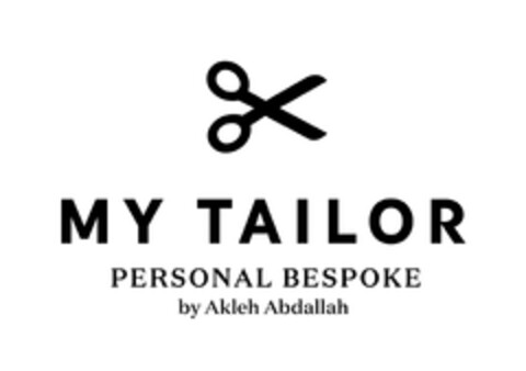 MY TAILOR PERSONAL BESPOKE by Akleh Abdallah Logo (EUIPO, 11/15/2023)