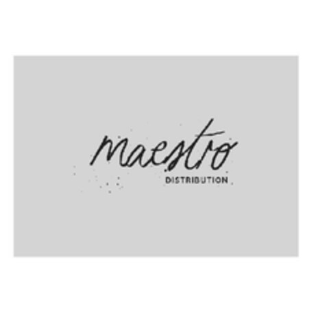 MAESTRO DISTRIBUTION Logo (EUIPO, 31.01.2024)