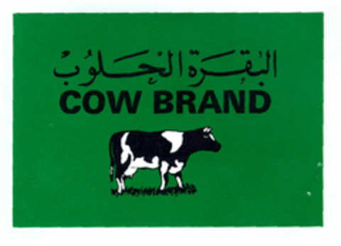 COW BRAND Logo (EUIPO, 01.04.1996)