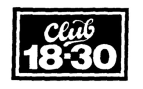 CLUB 18.30 Logo (EUIPO, 04/01/1996)