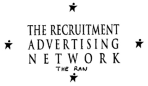 THE RECRUITMENT ADVERTISING NETWORK THE RAN Logo (EUIPO, 25.03.1998)