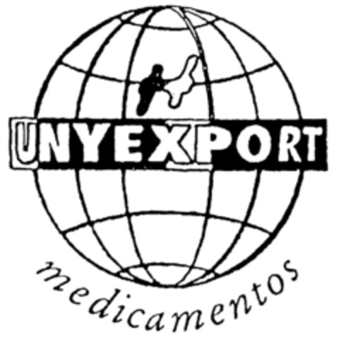 UNYEXPORT medicamentos Logo (EUIPO, 23.09.1998)