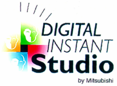 DIGITAL INSTANT Studio by Mitsubishi Logo (EUIPO, 09/17/1999)