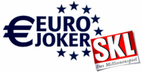 EURO JOKER SKL Das Millionenspiel Logo (EUIPO, 13.01.2000)