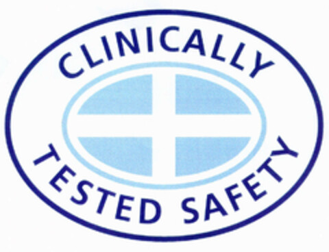 CLINICALLY TESTED SAFETY Logo (EUIPO, 08/29/2000)