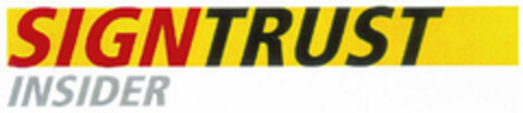 SIGNTRUST INSIDER Logo (EUIPO, 03/08/2001)