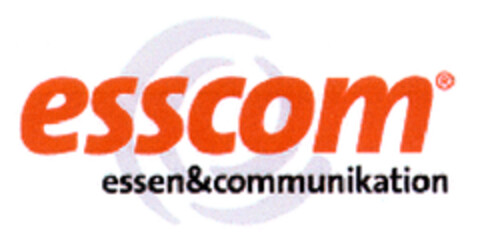 esscom essen&communikation Logo (EUIPO, 20.10.2003)