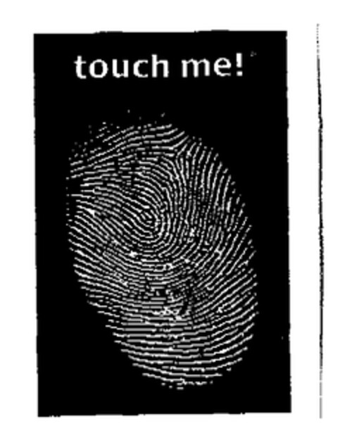 touch me! Logo (EUIPO, 19.01.2004)
