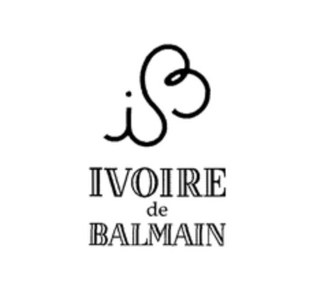 iB IVOIRE de BALMAIN Logo (EUIPO, 23.01.2007)