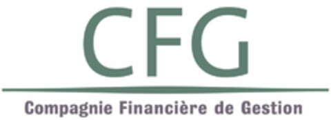 CFG Compagnie Financière de Gestion Logo (EUIPO, 05/03/2007)