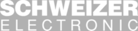 SCHWEIZER ELECTRONIC Logo (EUIPO, 25.01.2008)
