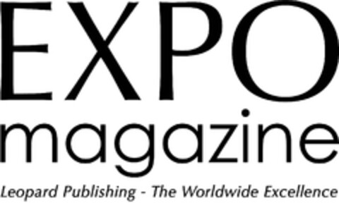 EXPO magazine Leopard Publishing - The Worldwide Excellence Logo (EUIPO, 17.02.2010)