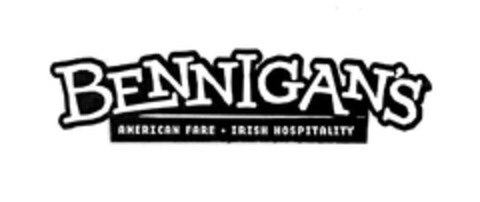 BENNIGAN'S AMERICAN FARE IRISH HOSPITALITY Logo (EUIPO, 10/28/2010)