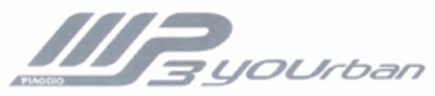 PIAGGIO MP3 YOURBAN Logo (EUIPO, 12/03/2010)