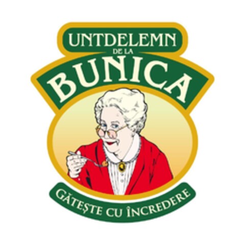 Untdelemn de la Bunica - Gateste cu incredere Logo (EUIPO, 16.09.2011)