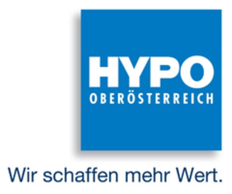 HYPO OBERÖSTERREICH Wir schaffen mehr Wert. Logo (EUIPO, 04.04.2013)