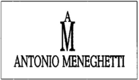 A M ANTONIO MENEGHETTI Logo (EUIPO, 23.01.2014)