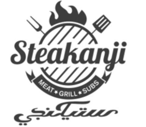 Steakanji Meat Grill Subs Logo (EUIPO, 10.09.2014)