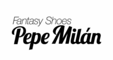 Fantasy Shoes Pepe Milán Logo (EUIPO, 08.03.2016)