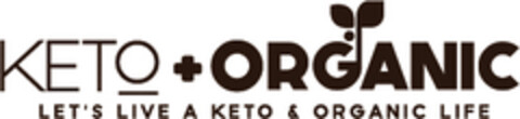 KETODIET + ORGANIC LET’S LIVE A KETO & ORGANIC LIFE Logo (EUIPO, 13.06.2018)