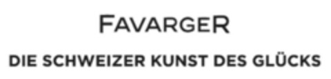 FAVARGER DIE SCHWEIZER KUNST DES GLÜCKS Logo (EUIPO, 27.02.2019)